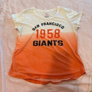 Genuine Merchandise San Francisco Giants Tee - Orange and White